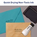 Office Jansan | Carter's 21082 6.25 in. x 3.25 in. Pre-Inked Felt Stamp Pad - Black image number 4