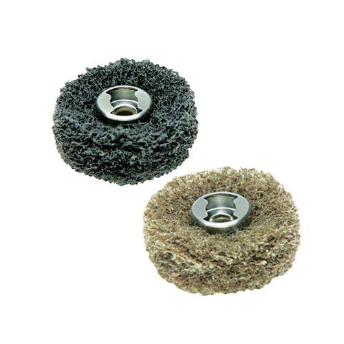 Grinding, Sanding, Polishing Accessories | Dremel 511E EZ Lock Finishing 180 & 280-Grit Abrasive Buffs (2-Pack) image number 0