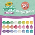 Office & Office Supplies | Crayola 52-0130 Colors of Kindness Crayons - Assorted (24/Pack) image number 4