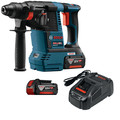 Rotary Hammers | Factory Reconditioned Bosch GBH18V-26K-RT 18V 6.0 Ah EC Cordless Lithium-Ion Brushless 1 in. SDS-Plus Bulldog Rotary Hammer Kit image number 0
