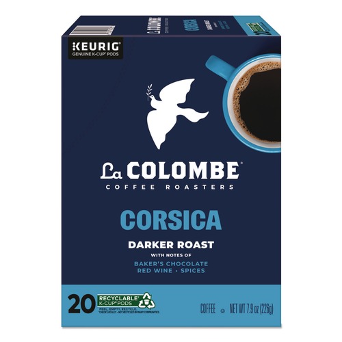 Food Service | Keurig 5000380614 Dark Roast Coffee K-Cup Pods - Corsica (20/Box) image number 0