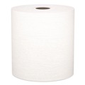 Cleaning & Janitorial Supplies | Kleenex 01080 8 in. x 425 ft. 1.5 in. Core 1-Ply Hard Roll Paper Towels - White (12 Rolls/Carton) image number 1