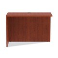 Office Desks & Workstations | Alera ALEVA354224MC Valencia Series 42 in. x 23-5/8 in. x 29-1/2 in. Reversible Return/Bridge Shell - Medium Cherry image number 1