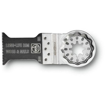 OSCILLATING TOOL BLADES | Fein 63502160290 1-3/8 in. Long-Life Bi-Metal Oscillating E-Cut Saw Blade (10-Pack)