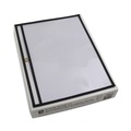 Office Jansan | C-Line 49912 Stitched Sides 12 in. x 9 in. 75-Sheet Capacity Shop Ticket Holders - Clear (25/Box) image number 0