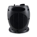 Portable Heaters | Alera ALEHECH09 1500 W 7.12 in. x 5.87 in. x 8.75 in. Ceramic Heater - Black image number 3