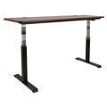 Office Desks & Workstations | Alera ALEHTPN1B 59.06 in. x 28.35 in. x 26.18 in. to 39.57 in. AdaptivErgo Sit-Stand Pneumatic Height-Adjustable Table Base - Black image number 10