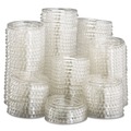 Cups and Lids | Dart PL100N PET Portion/Souffle Cup Lids Fits 0.5 - 1 oz. Cups - Clear (2500/Carton) image number 4