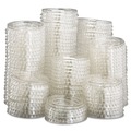 Cups and Lids | Dart PL100N PET Portion/Souffle Cup Lids Fits 0.5 - 1 oz. Cups - Clear (2500/Carton) image number 4