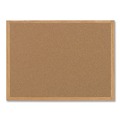 Mothers Day Sale! Save an Extra 10% off your order | MasterVision SB0420001233 36 in. x 24 in. Wood Frame Earth Cork Board - Tan/Oak image number 0