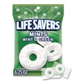 Food Service | LifeSavers NFG885041 6.25 oz. Bag Individually Wrapped Hard Candy Mints - Wint-O-Green image number 0