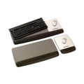 Mouse Pads & Wrist Support | 3M WR422LE 25.5 in. x 10.6 in. Antimicrobial Gel Mouse Pad/Keyboard Wrist Rest Platform - Black/Silver image number 3