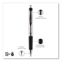 Pens | uni-ball 65871 207 Impact Bold 1 mm Retractable Gel Pen - Blue Ink/Black/Blue Barrel image number 2