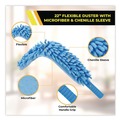 Dusters | Gritt Commercial GRI1756F2PK 6 ft. Telescopic Pole Flexible Wand Duster with Microfiber and Chenille Sleeve (2/Kit) image number 2