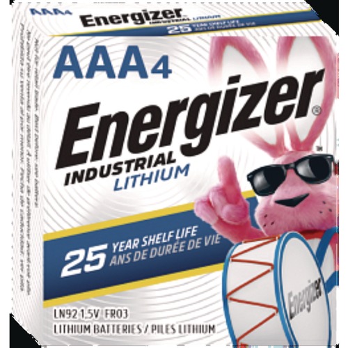 Office Electronics & Batteries | Energizer LN92PK 1.5 Volts Industrial Lithium AAA Battery (4/Pack) image number 0