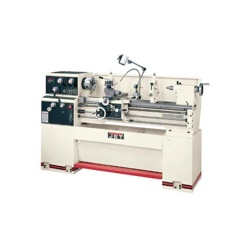 Metal Lathes | JET GH-1440W-1 230/460V GH-1440W-1 Lathe with DP700 DRO and Taper Attachment Installed image number 0