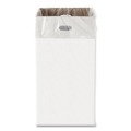 Trash & Waste Bins | Gritt Commercial GRI52030G4 30 Gallon Corrugated Cardboard Trash Can and Recycling Container, White, 4/Carton image number 0