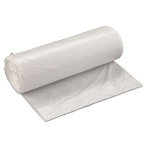 Trash Bags | Inteplast Group VALH3860N22 High-Density 60 Gallon 38 in. x 58 in. Commercial Can Liners - Clear (150/Carton) image number 0