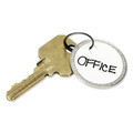 Office Jansan | Avery 11025 1.25 in. dia. Key Tags with Split Ring - White (50/Pack) image number 1