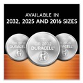 Office Electronics & Batteries | Duracell DL2025B4PK 2025 Lithium Coin Batteries With Bitterant (4/Pack) image number 4