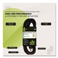 Office Electronics & Batteries | GoGreen Power GG-13708BK 16 AWG Outdoor Extension Cord, 8 ft, 13 A, Black image number 4