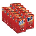 Cleaning Tools | Brillo 23310 2.5 in. x 3 in. Steel Wool Soap Pads - Gray/Pink (12/Carton) image number 0