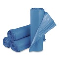 Trash Bags | Inteplast Group BRS304314BL 33 Gallon 14 mic 30 in. x 43 in. Interleaved Roll High-Density Commercial Can Liners - Blue (250/Carton) image number 0
