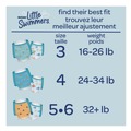 Cleaning & Janitorial Supplies | Huggies 18345 32 lbs. and Up Little Swimmers - Size 5-6/Blue (8/Carton) image number 4