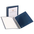 Office Jansan | Avery 15766 3 Rings 0.5 in. Capacity Flexi-View 11 in. x 8.5 in. Binder with Round Rings - Navy Blue image number 1