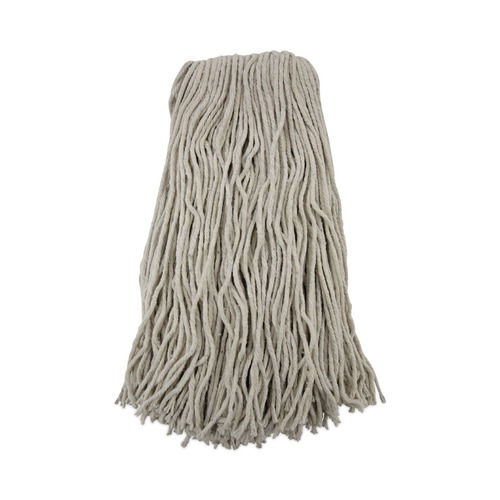 Customer Appreciation Sale - Save up to $60 off | Boardwalk BWK2032CEA No. 32 Cotton Cut-End Wet Mop Head - White image number 0