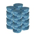 Cleaning & Janitorial Supplies | Fresh Products DIB-F-024I072M-00 Drop-In Tank Non-Para Cleaner Block - Unscented Blue (72/Carton) image number 3