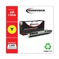 Ink & Toner | Innovera IVRM177Y Remanufactured Yellow Toner Replacement for CF352A #130A 1000 Page-Yield image number 1