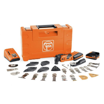 OSCILLATING TOOLS | Fein 71293461090 MULTIMASTER AMM 700 MAX Top 18V Variable Speed Lithium-Ion Cordless Oscillating Multi-Tool Kit with 2 Batteries (3 Ah)