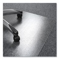  | Floortex EC118923ER Cleartex Ultimat 35 in. x 47 in. Polycarbonate Chair Mat for Low/Medium Pile Carpet - Clear image number 0