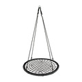 Outdoor Living | Bliss Hammock BH-998 250 lbs. Capacity 40 in. Rope Tree Glider - Black image number 0