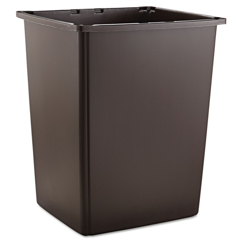 Trash & Waste Bins | Rubbermaid Commercial FG256B00BRN 56-Gallon Large Capacity Glutton Container (Brown) image number 0