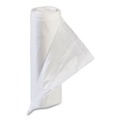 Trash Bags | Inteplast Group VALH3340N11 High-Density 33 Gallon 33 in. x 39 in. Commercial Can Liners - Clear (500/Carton) image number 1