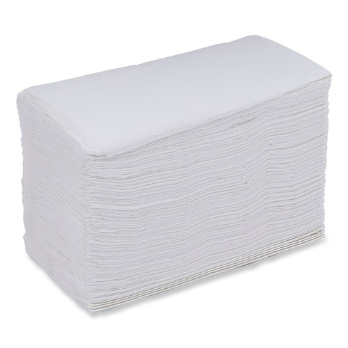 Paper Towels and Napkins | Boardwalk BWK8308 Dinner Napkin, 15-in X 17-in, White (3000/Carton) image number 0