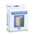 Electronics | Tatco 15300 Visitor Arrival/departure Chime, Battery Operated, 2.75w X 2d X 4.25h, Gray image number 0