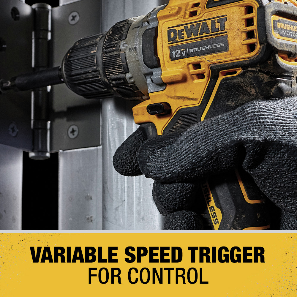 Dewalt DCD701F2 XTREME 12V MAX Brushless LithiumIon 38 in. Cordless