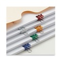 Office Jansan | Universal UNV31027 Binder Clips with Storage Tub - Mini, Assorted (60/Pack) image number 6