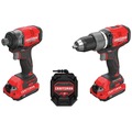 Combo Kits | Factory Reconditioned Craftsman CMCK211C2R V20 BRUSHLESS RP Lithium-Ion 1/2 in. Cordless Drill Driver and 1/4 in. Impact Driver Combo Kit (1.5 Ah) image number 0