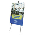 Bulk Savings Pricing 1 | Quartet 29E 62.38 in. Maximum Height Steel Full Size Instant Easel - Black image number 3