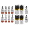 Air Tool Adaptors | Dewalt DXCM036-0232 (14-Piece) Industrial Coupler and Plugs image number 6