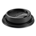 Cups and Lids | Huhtamaki 89435 Dome Sipper Lids for 8 oz. Hot Cups - Black (1000/Carton) image number 0