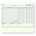 Office Jansan | Rediform 4K406 4.25 in. x 7 in. Two Sides Daily Employee Time Cards (1-Pad) image number 2