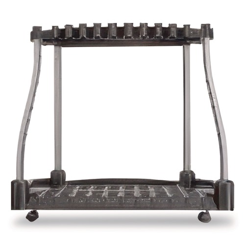 Office Furniture & Lighting | Rubbermaid 2140834 FastTrack Garage Tool Tower Rack Plastic Holds Up to 40 Tools 38-in x 20.5-in x 34.4-in Black image number 0