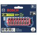 Bits and Bit Sets | Bosch CCSPHV108 8-Piece Impact Tough Phillips 1 in. Insert Bits with Clip for Custom Case System image number 1