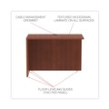 | Alera ALEVA354224MC 42 in. x 23.63 in. x 29.5 in. Valencia Series Reversible Return/Bridge Shell - Medium Cherry image number 6