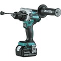 Combo Kits | Makita XT288TBL1850B 18V LXT Brushless 1/2 in. Cordless Hammer Drill Driver and 4-Speed Impact Driver Combo Kit with 3 Lithium-Ion Batteries Bundle (5 Ah) image number 1